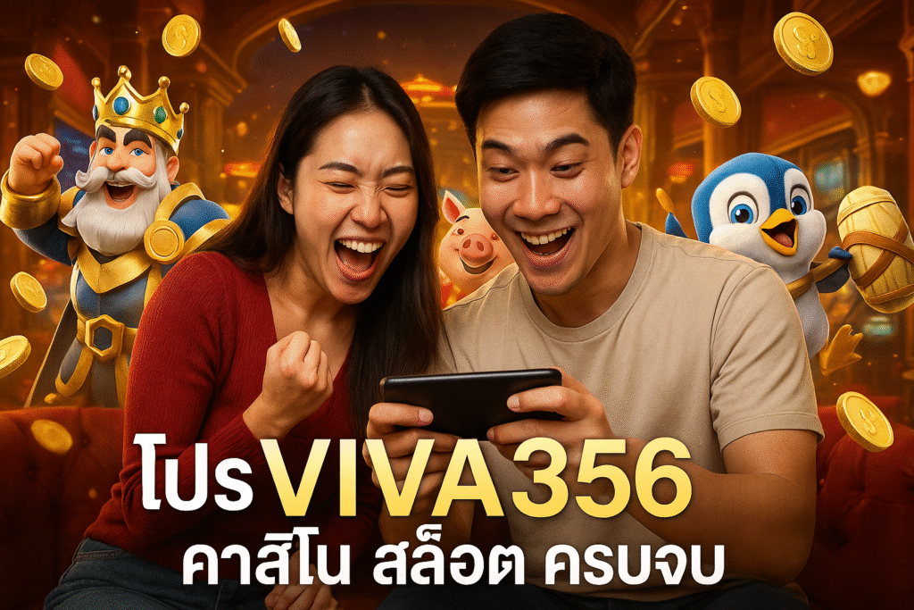 โปร VIVA356 คาสิโน สล็อต กีฬา ครบจบ