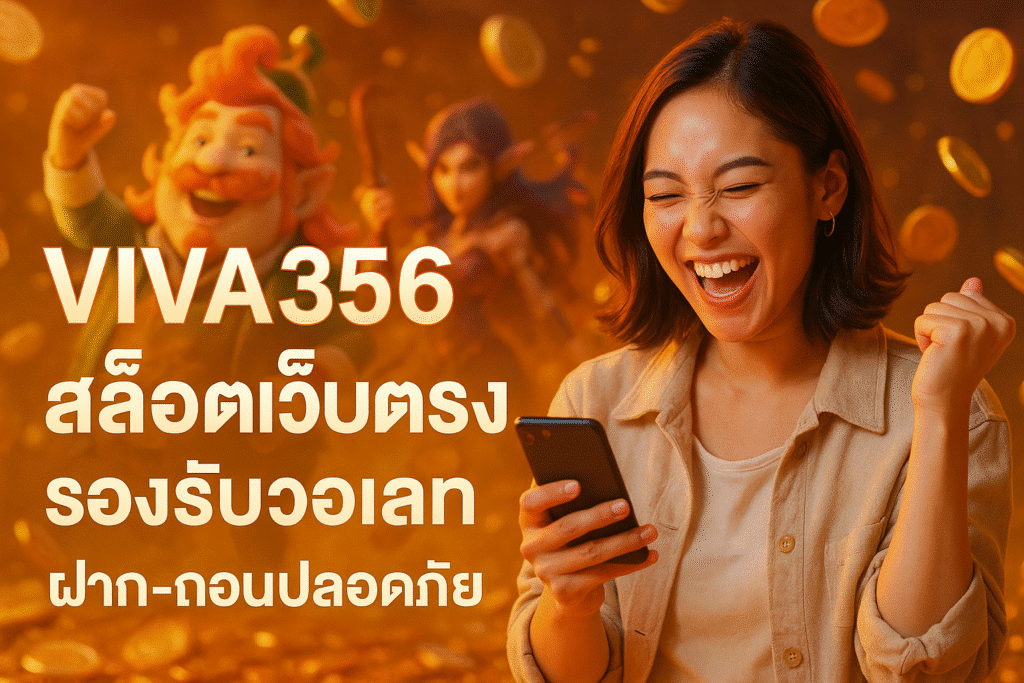 VIVA356 สล็อตเว็บตรง รองรับวอเลท ฝาก-ถอนปลอดภัย