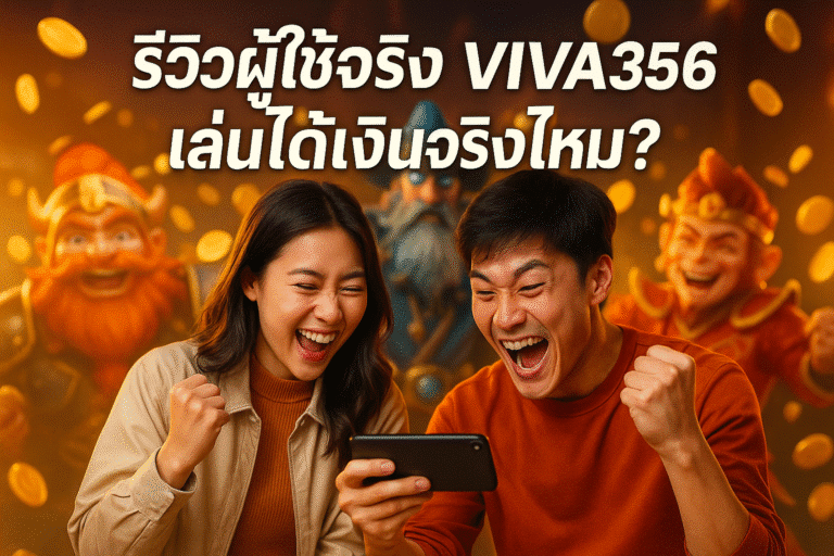 รีวิวผู้ใช้จริง VIVA356 เล่นได้เงินจริงไหม?