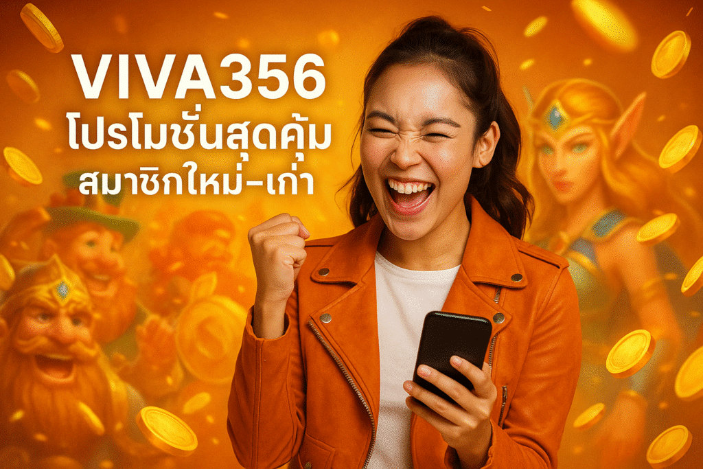 VIVA356 โปรโมชั่นสุดคุ้ม สมาชิกใหม่-เก่า