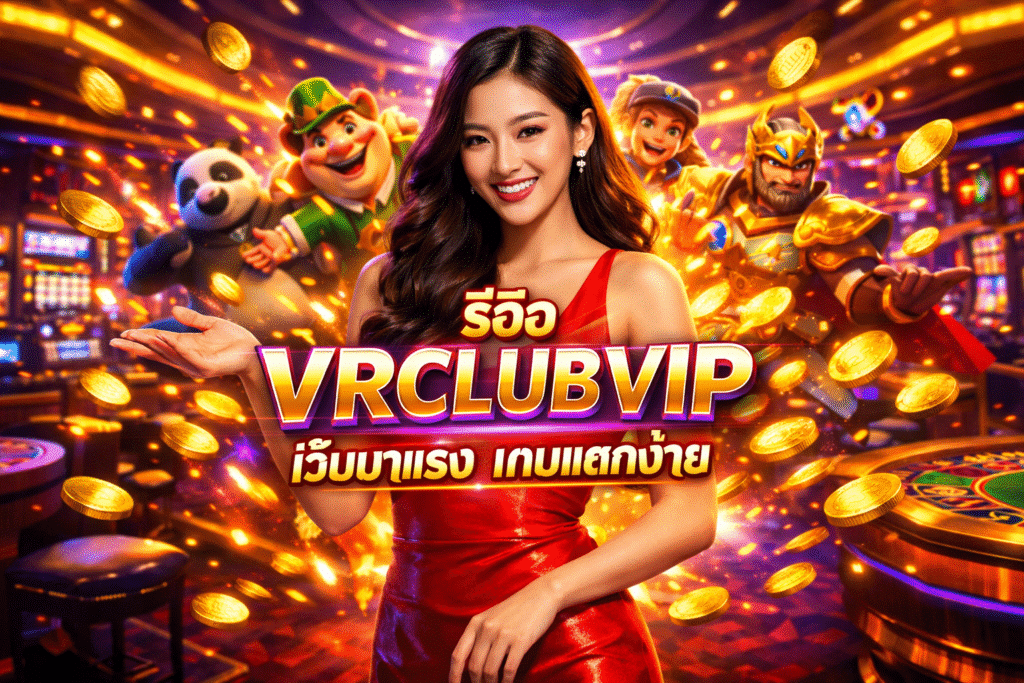 รีวิว VRCLUBVIP เว็บมาแรง เกมแตกง่าย
